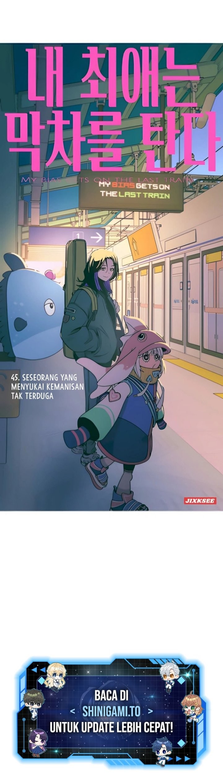 Manhwa My Bias Gets On The Last Train Chapter 45 gambar nomor 2