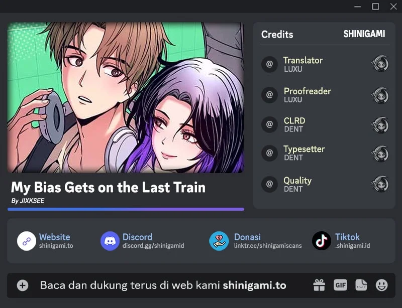 Komik My Bias Gets On The Last Train Chapter 53 gambar nomor 1