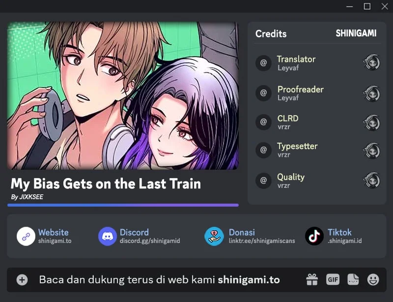 Komik My Bias Gets On The Last Train Chapter 55 gambar nomor 1
