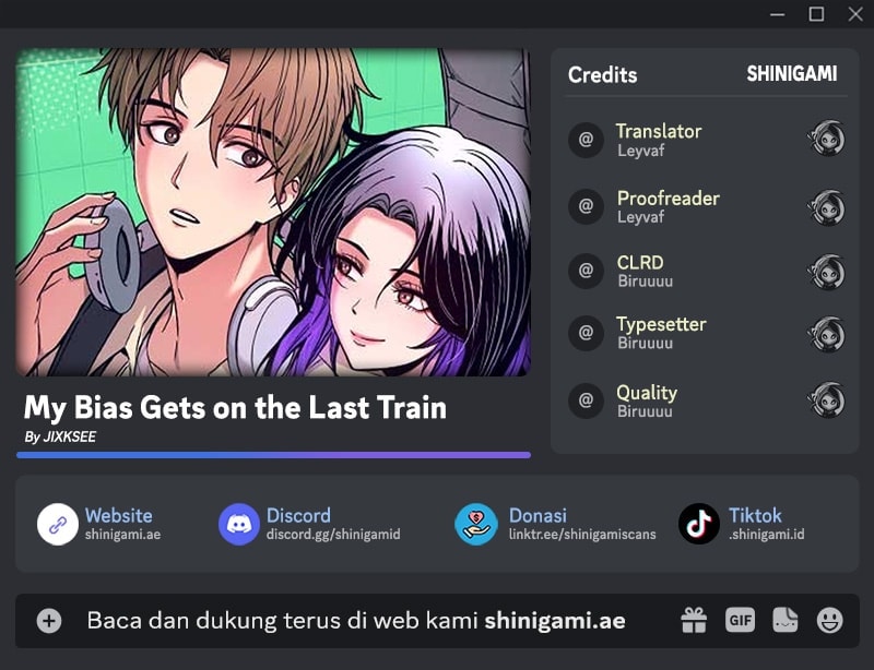 Komik My Bias Gets On The Last Train Chapter 22 gambar nomor 1