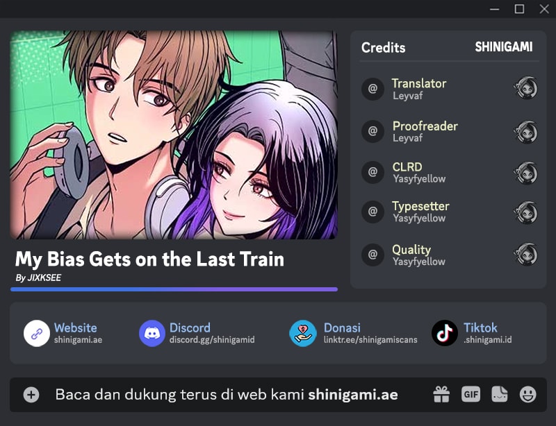 Komik My Bias Gets On The Last Train Chapter 28 gambar nomor 1