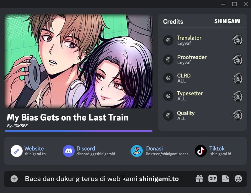 Komik My Bias Gets On The Last Train Chapter 36 gambar nomor 1