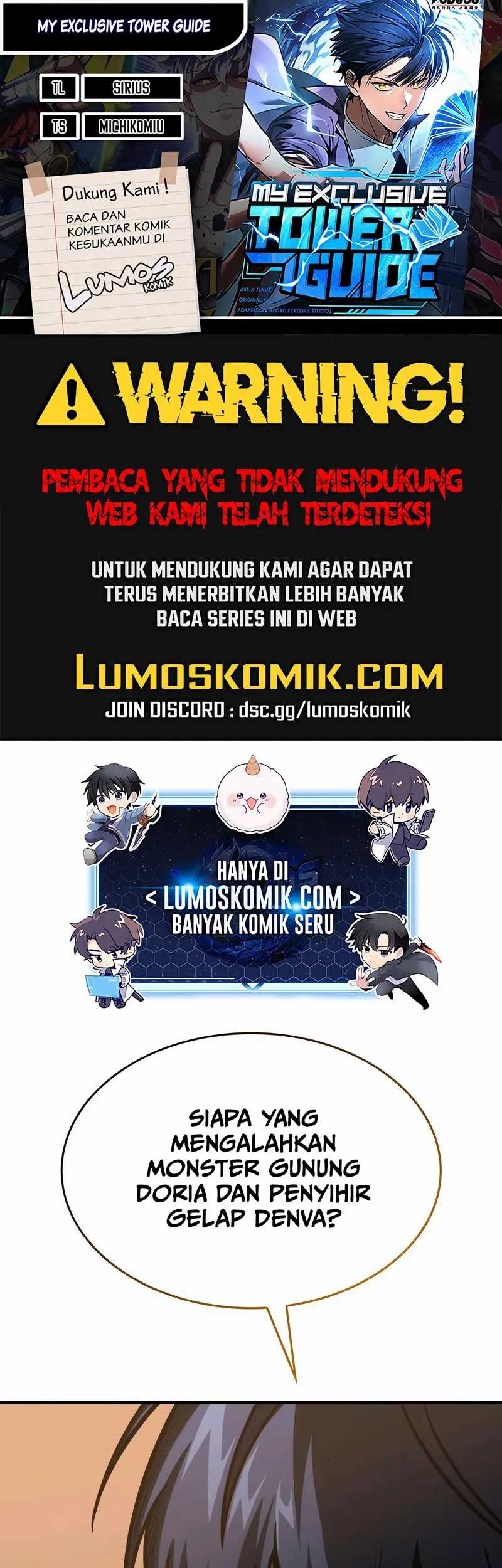 Komik My Exclusive Tower Guide Chapter 70 gambar nomor 1