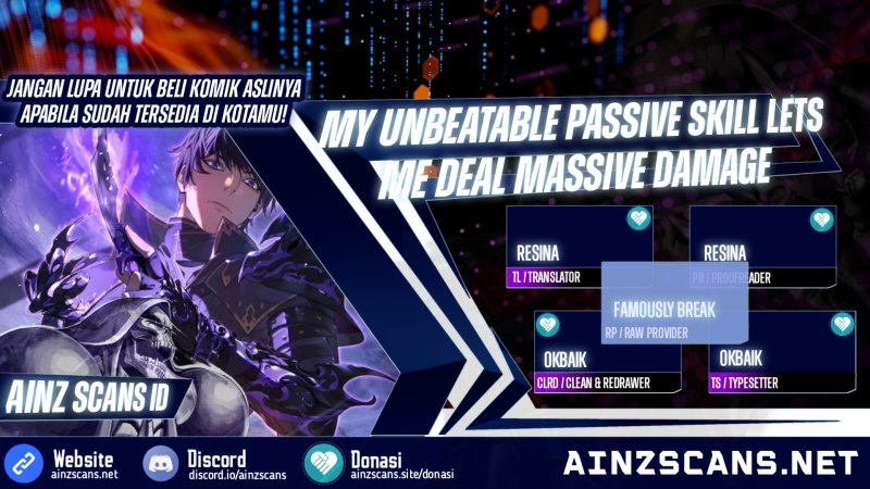 Komik My Unbeatable Passive Skill Lets Me Deal Massive Damage! Chapter 16 gambar nomor 1