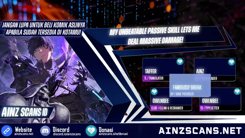 Komik My Unbeatable Passive Skill Lets Me Deal Massive Damage! Chapter 87 gambar nomor 1