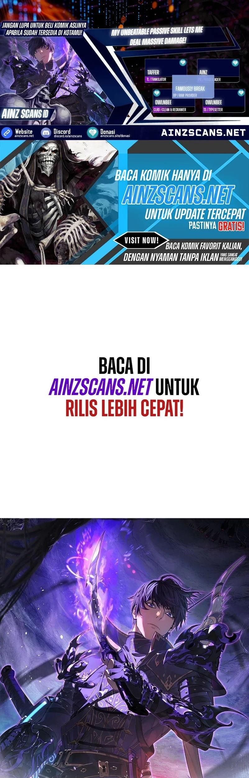 Komik My Unbeatable Passive Skill Lets Me Deal Massive Damage! Chapter 93 gambar nomor 1