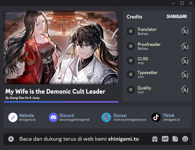 Komik My Wife Is The Demonic Cult Leader Chapter 17 gambar nomor 1