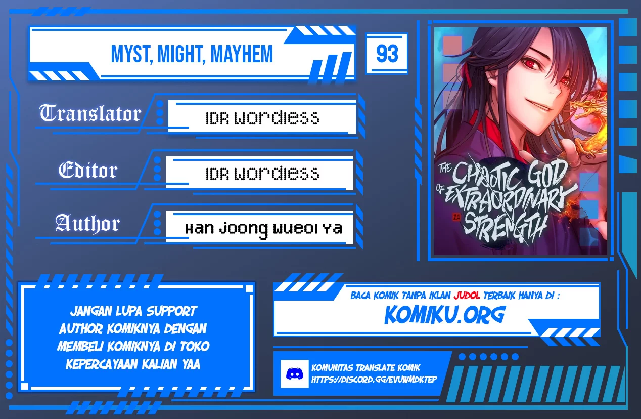Komik Myst, Might, Mayhem (Legend Of Heavenly Chaos Demon) Chapter 93 gambar nomor 1