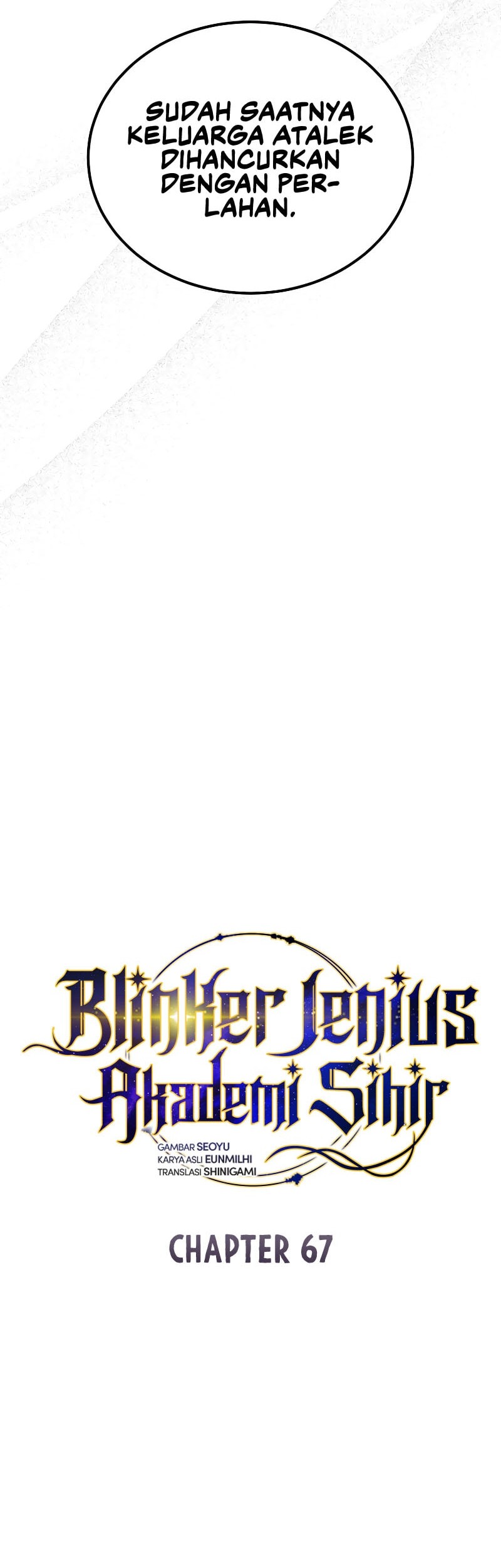 Magic Academy’s Genius Blinker Chapter 67 Gambar 48