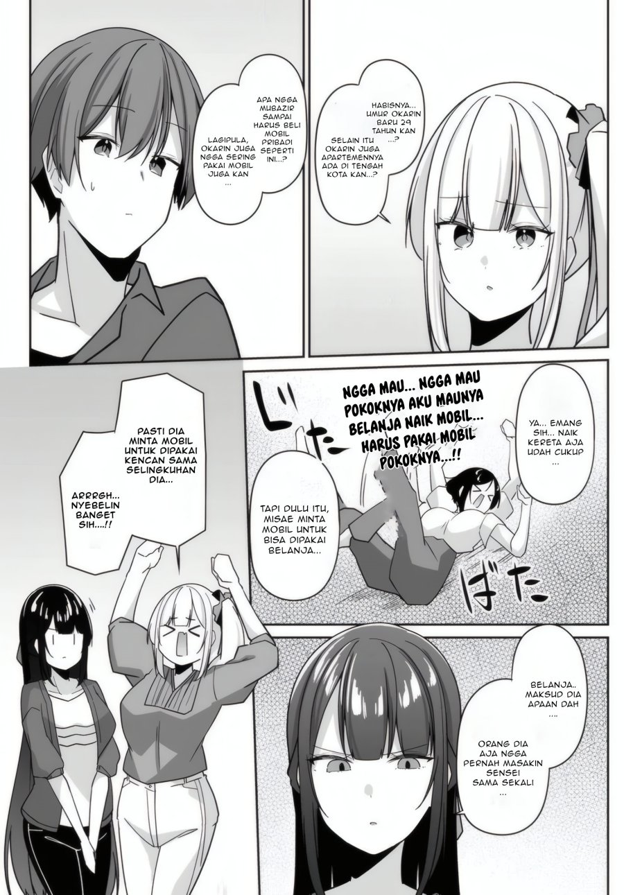 Manga Madogiwa henshuu to baka ni sareta ore ga, futago JK to doukyo suru koto ni natta Chapter 5.2 gambar nomor 2