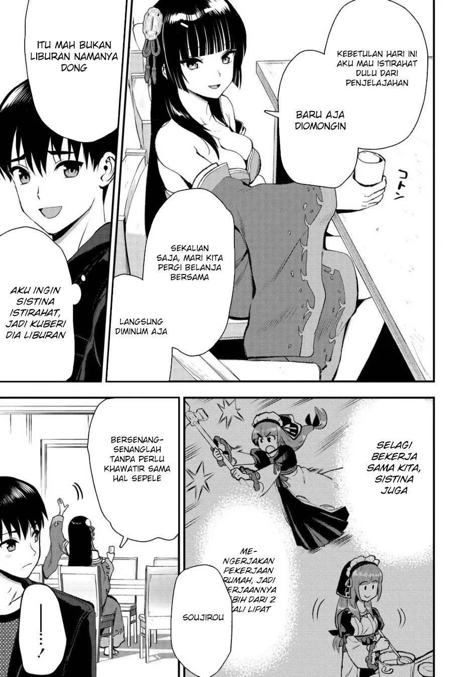 Makenshi no Maken Niyoru Maken no Tame no Harem Life Chapter 34 Gambar 19