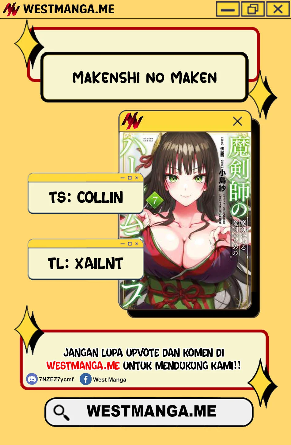 Makenshi no Maken Niyoru Maken no Tame no Harem Life Chapter 34 Gambar 3