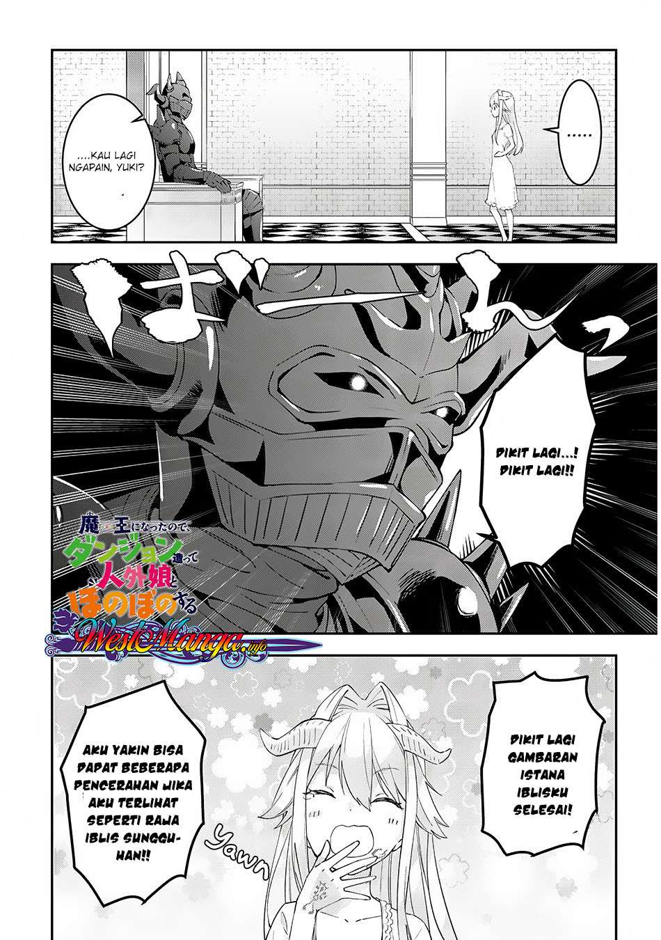 Manga Maou ni Natta node, Dungeon Tsukutte Jingai Musume to Honobono suru Chapter 16 gambar nomor 2