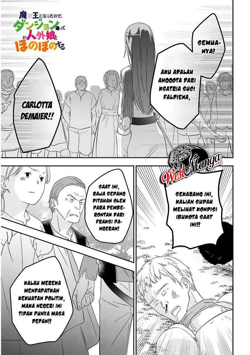 Manga Maou ni Natta node, Dungeon Tsukutte Jingai Musume to Honobono suru Chapter 33 gambar nomor 2