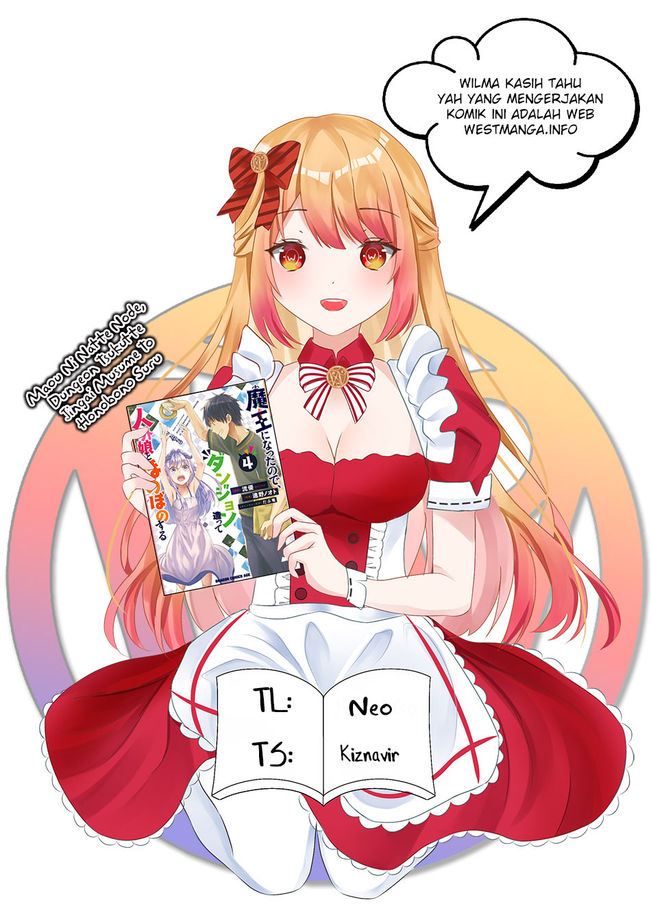 Komik Maou ni Natta node, Dungeon Tsukutte Jingai Musume to Honobono suru Chapter 42.1 gambar nomor 1