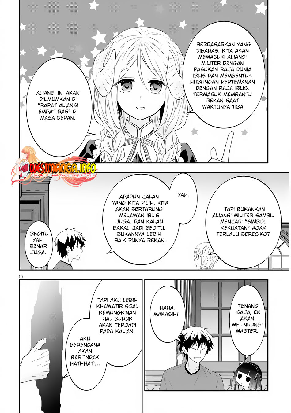 Maou ni Natta node, Dungeon Tsukutte Jingai Musume to Honobono suru Chapter 53.1 Gambar 12