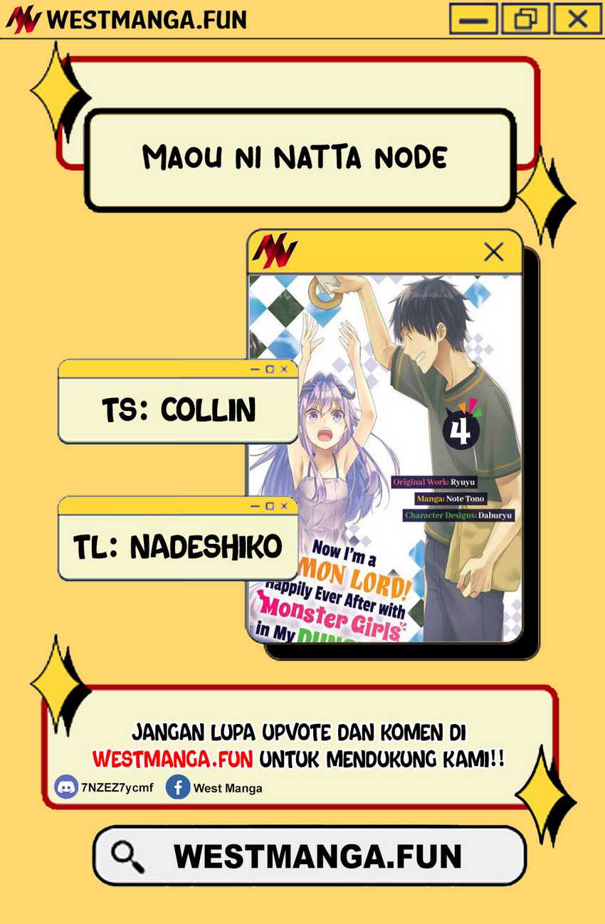 Maou ni Natta node, Dungeon Tsukutte Jingai Musume to Honobono suru Chapter 76.1 Gambar 4