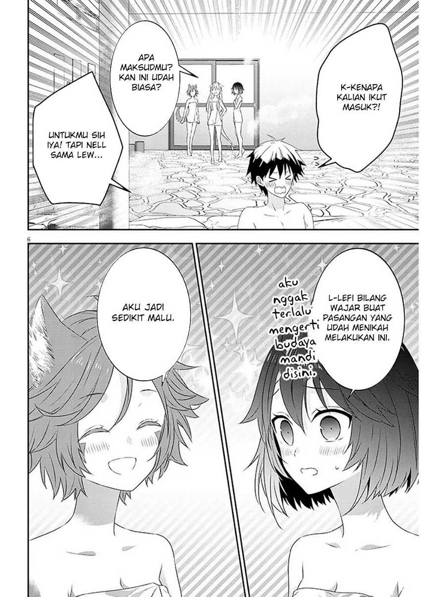 Maou ni Natta node, Dungeon Tsukutte Jingai Musume to Honobono suru Chapter 76.1 Gambar 8