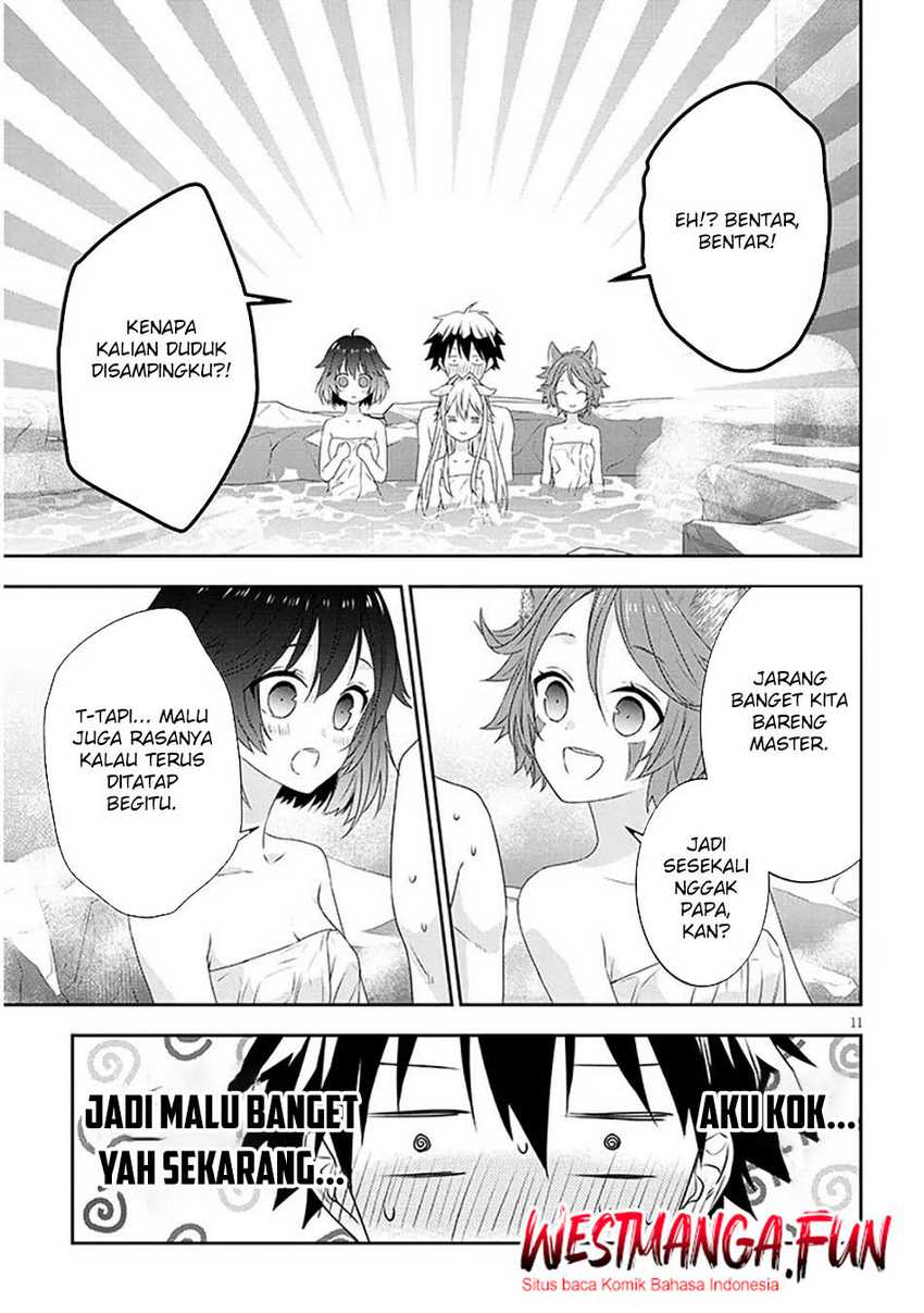 Maou ni Natta node, Dungeon Tsukutte Jingai Musume to Honobono suru Chapter 76.1 Gambar 14