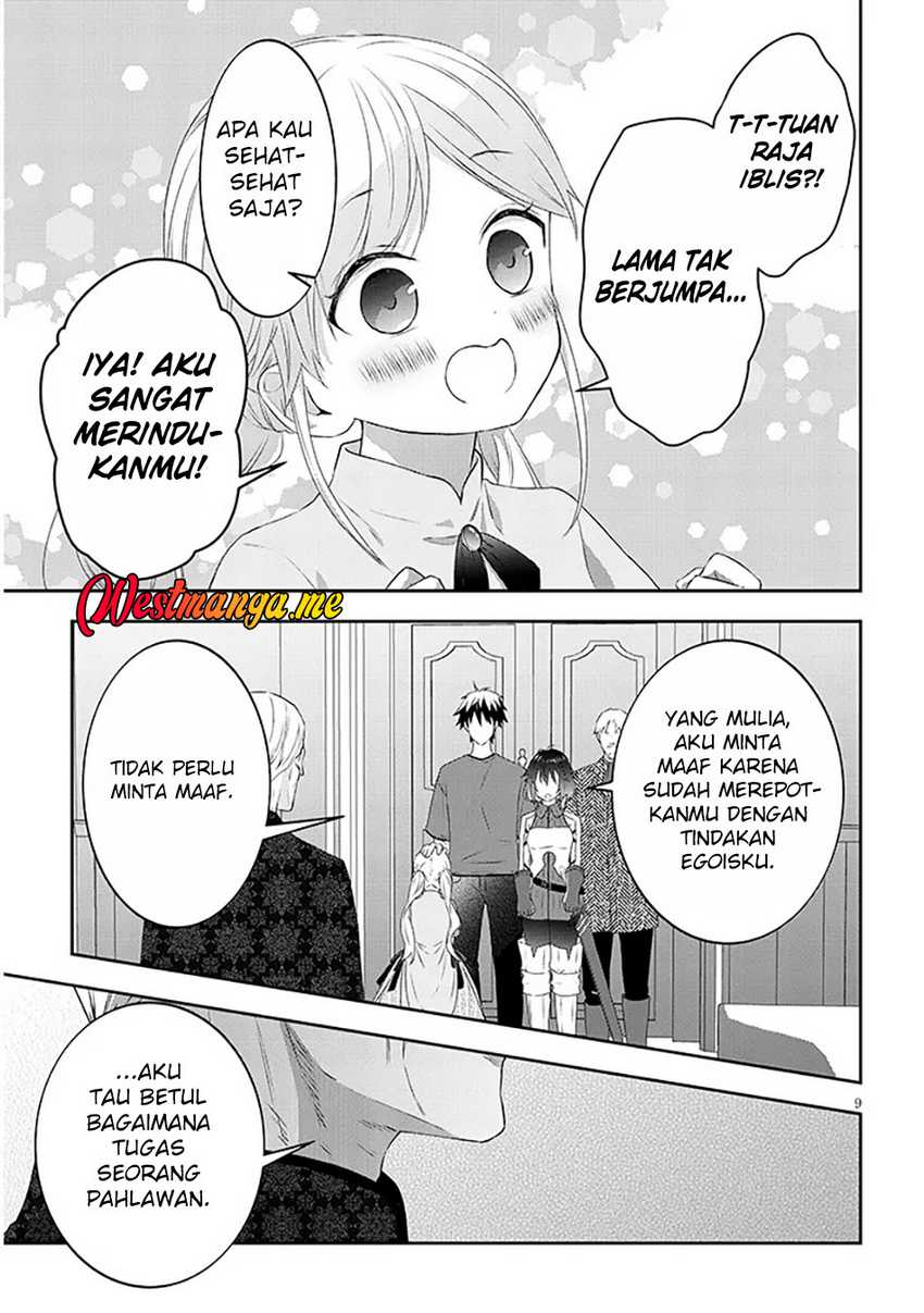 Maou ni Natta node, Dungeon Tsukutte Jingai Musume to Honobono suru Chapter 82.1 Gambar 10