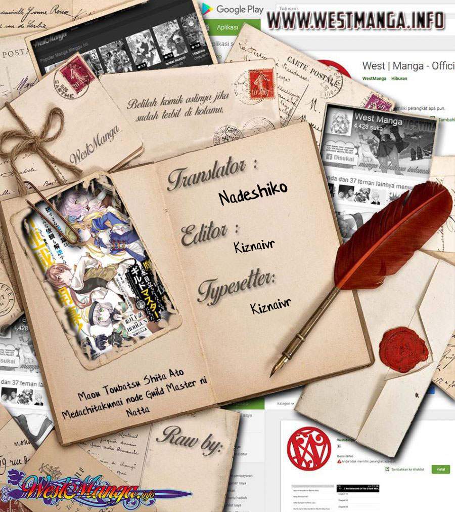 Maou Toubatsu Shita Ato, Medachitakunai node Guild Master ni Natta Chapter 19 Gambar 3