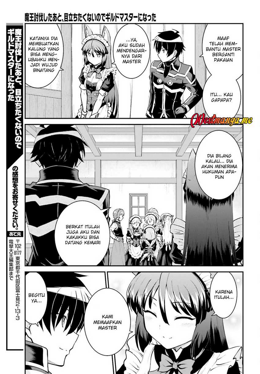 Maou Toubatsu Shita Ato, Medachitakunai node Guild Master ni Natta Chapter 34 Gambar 28