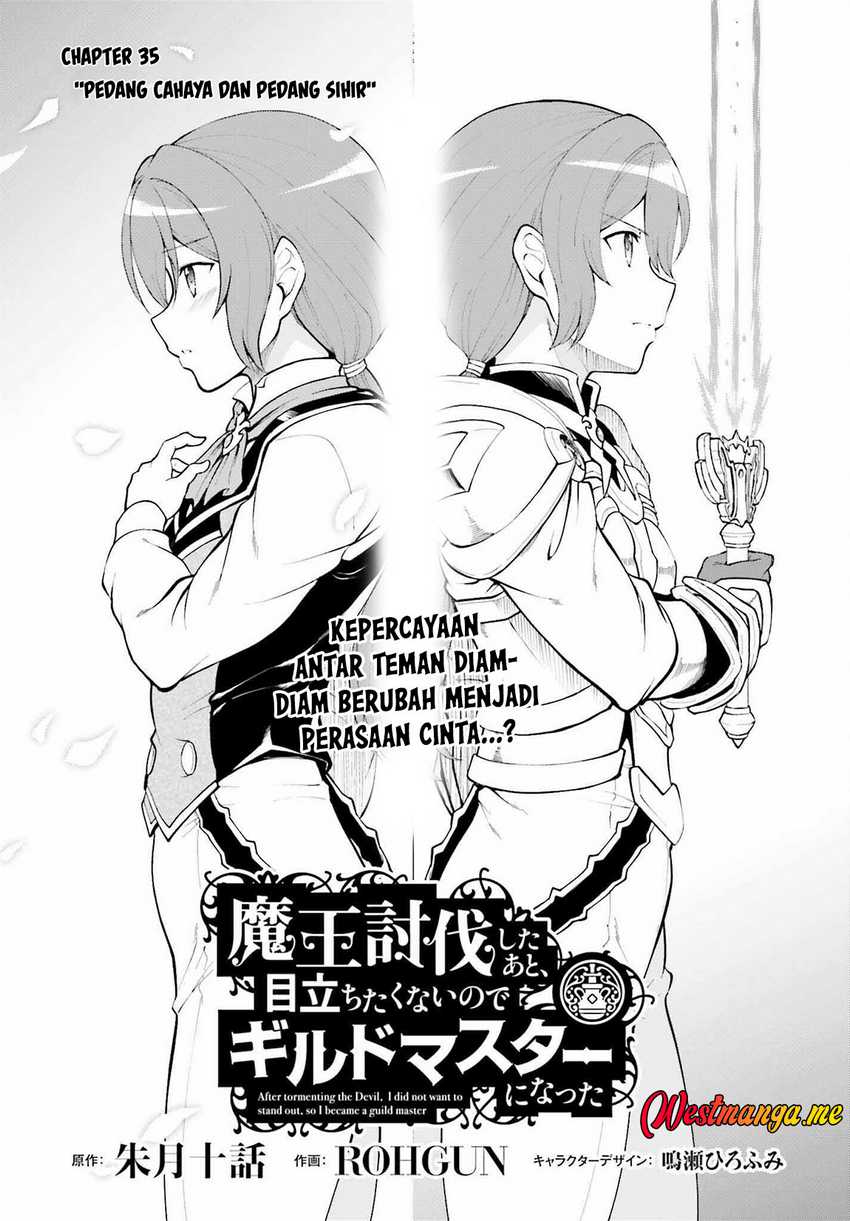 Maou Toubatsu Shita Ato, Medachitakunai node Guild Master ni Natta Chapter 35 Gambar 5