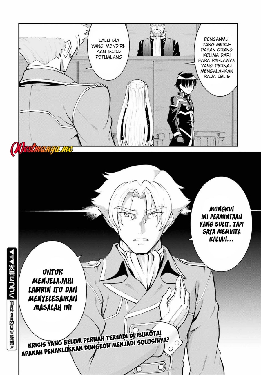 Maou Toubatsu Shita Ato, Medachitakunai node Guild Master ni Natta Chapter 36 Gambar 31