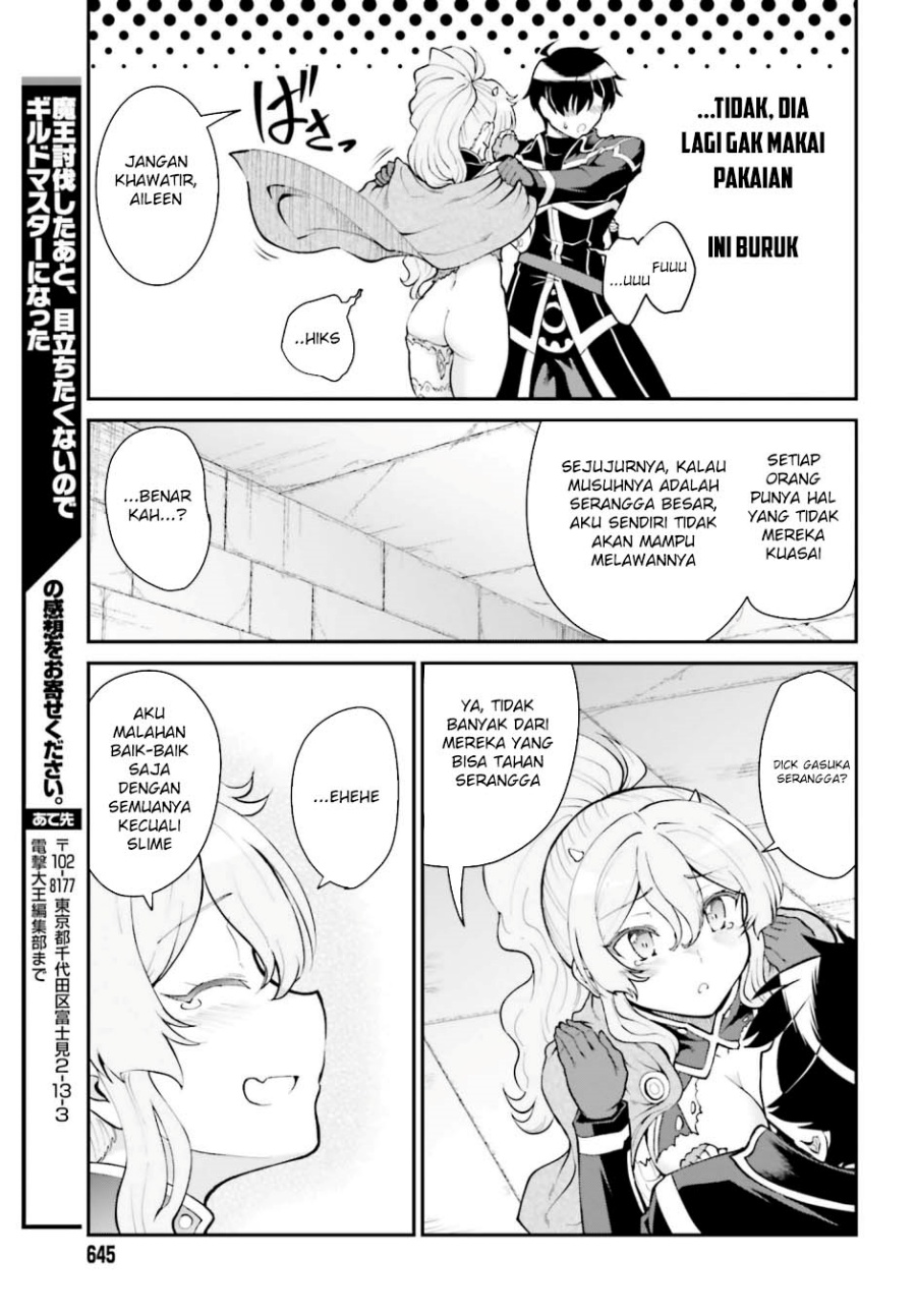 Maou Toubatsu Shita Ato, Medachitakunai node Guild Master ni Natta Chapter 39 Gambar 24