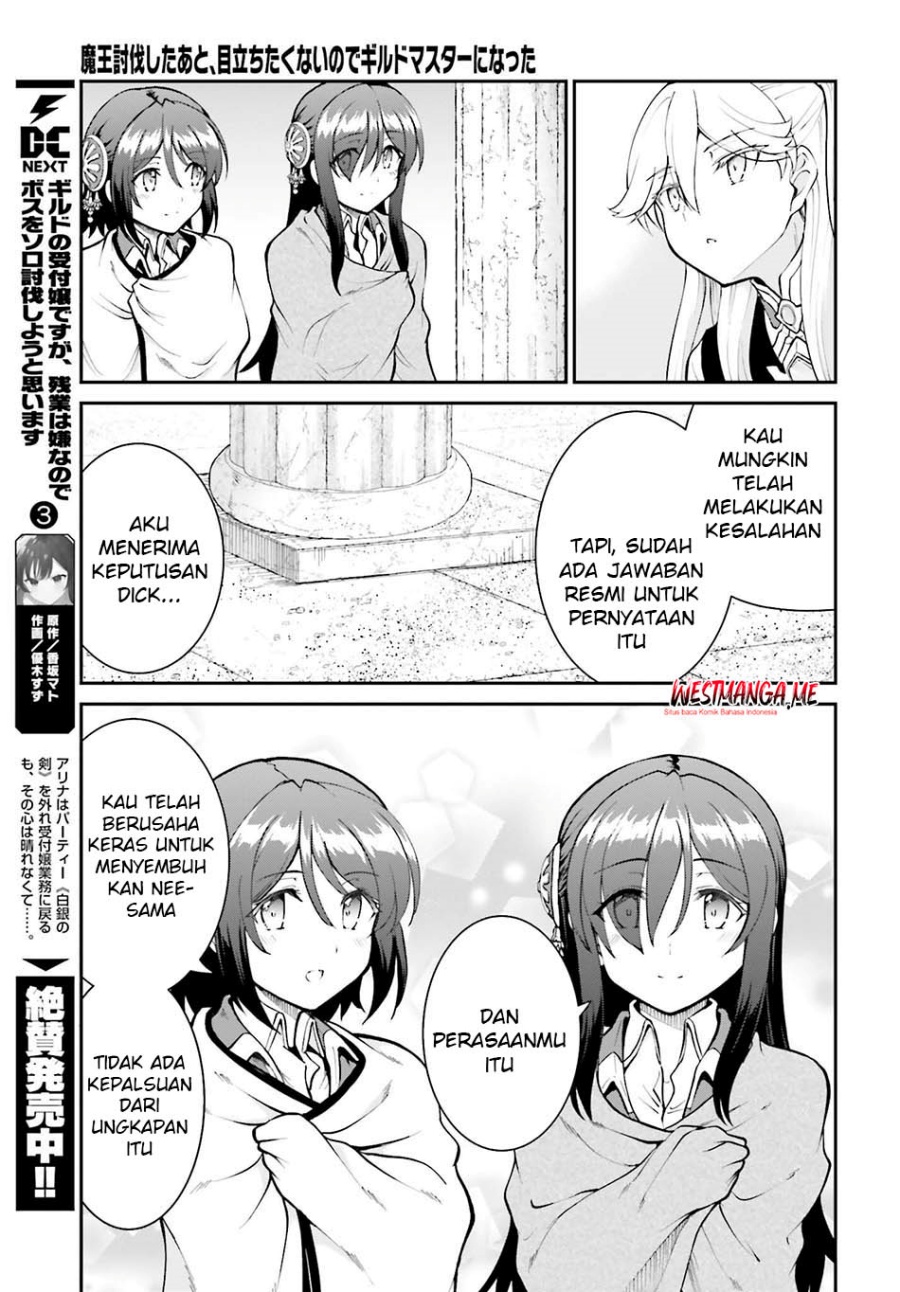 Maou Toubatsu Shita Ato, Medachitakunai node Guild Master ni Natta Chapter 44 Gambar 28