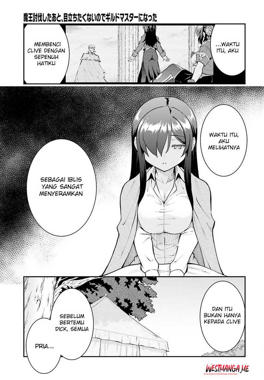 Maou Toubatsu Shita Ato, Medachitakunai node Guild Master ni Natta Chapter 45 Gambar 28