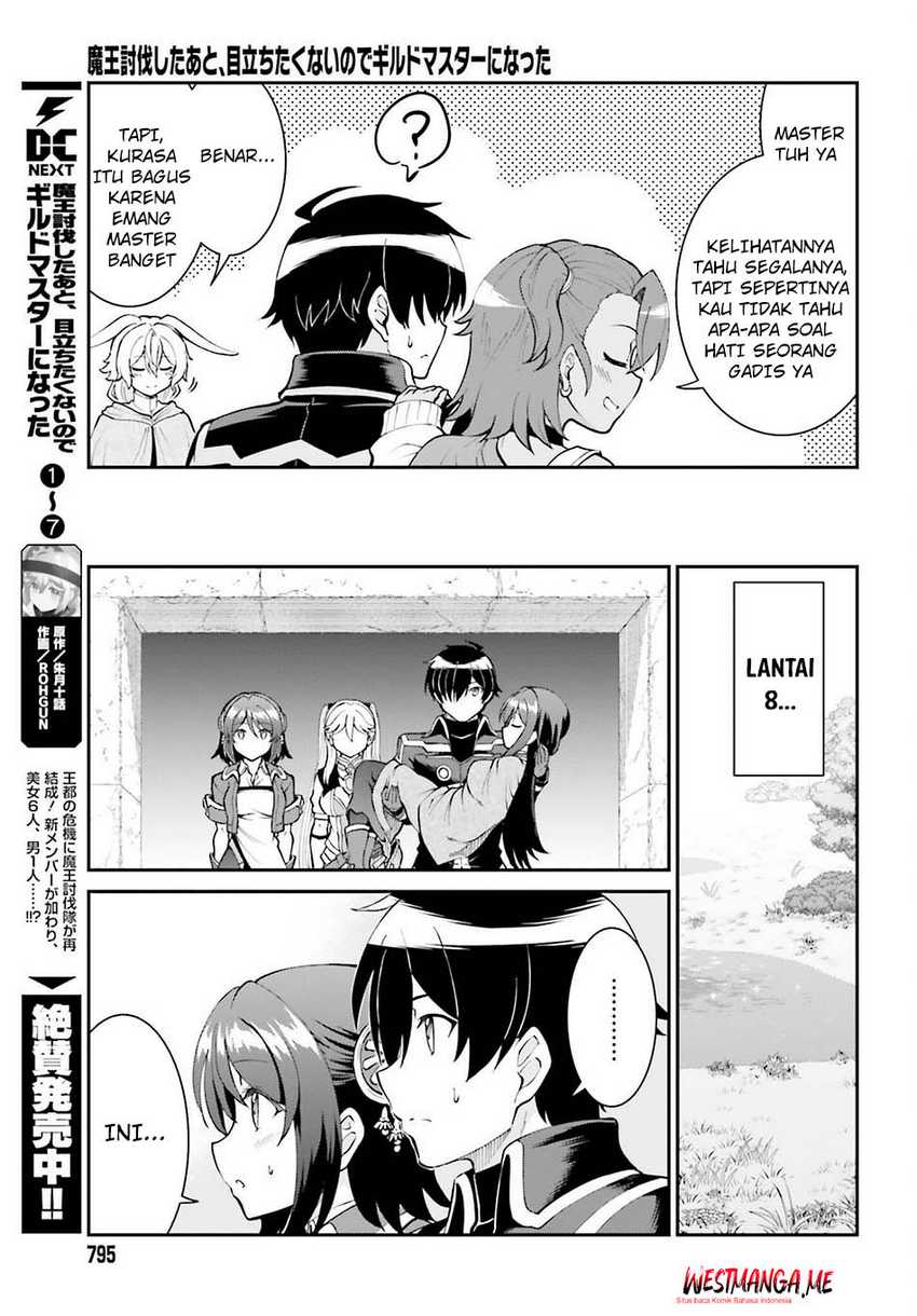 Maou Toubatsu Shita Ato, Medachitakunai node Guild Master ni Natta Chapter 45 Gambar 9