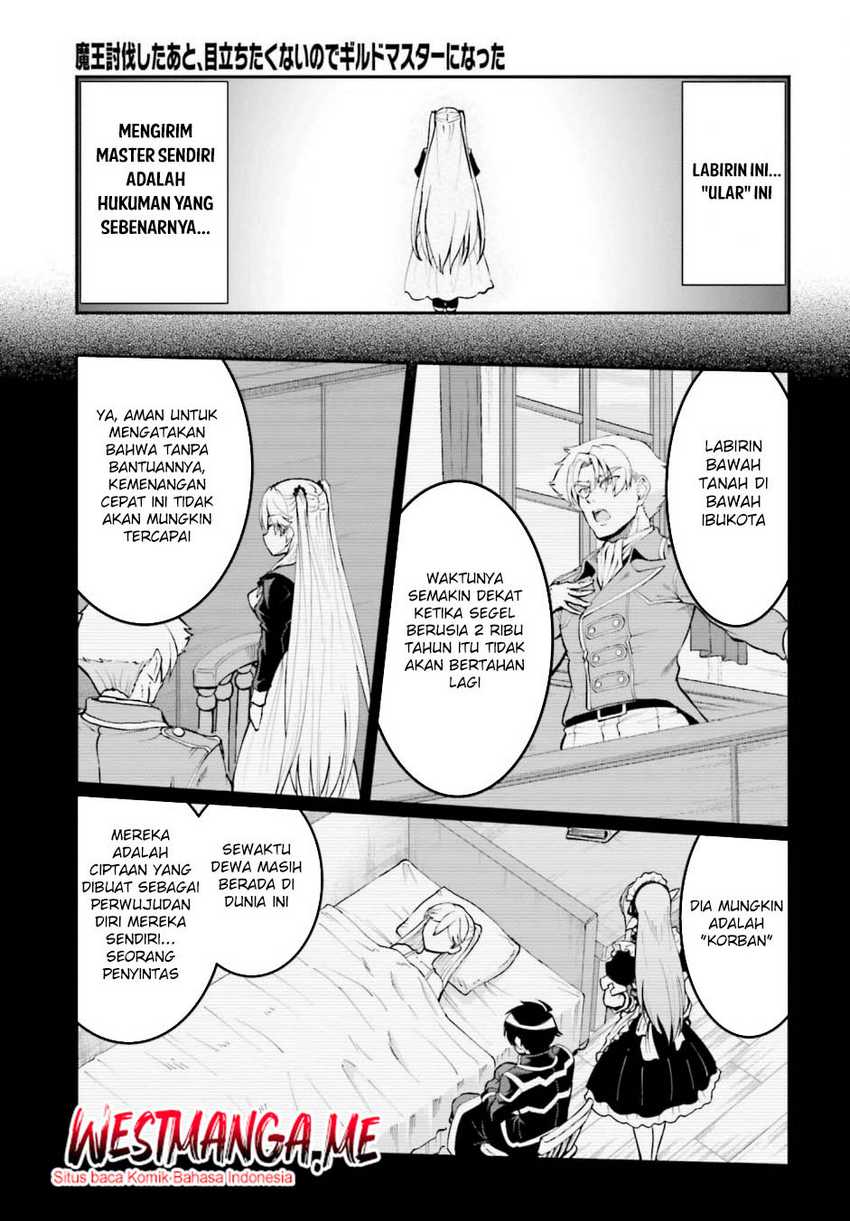 Maou Toubatsu Shita Ato, Medachitakunai node Guild Master ni Natta Chapter 47 Gambar 11