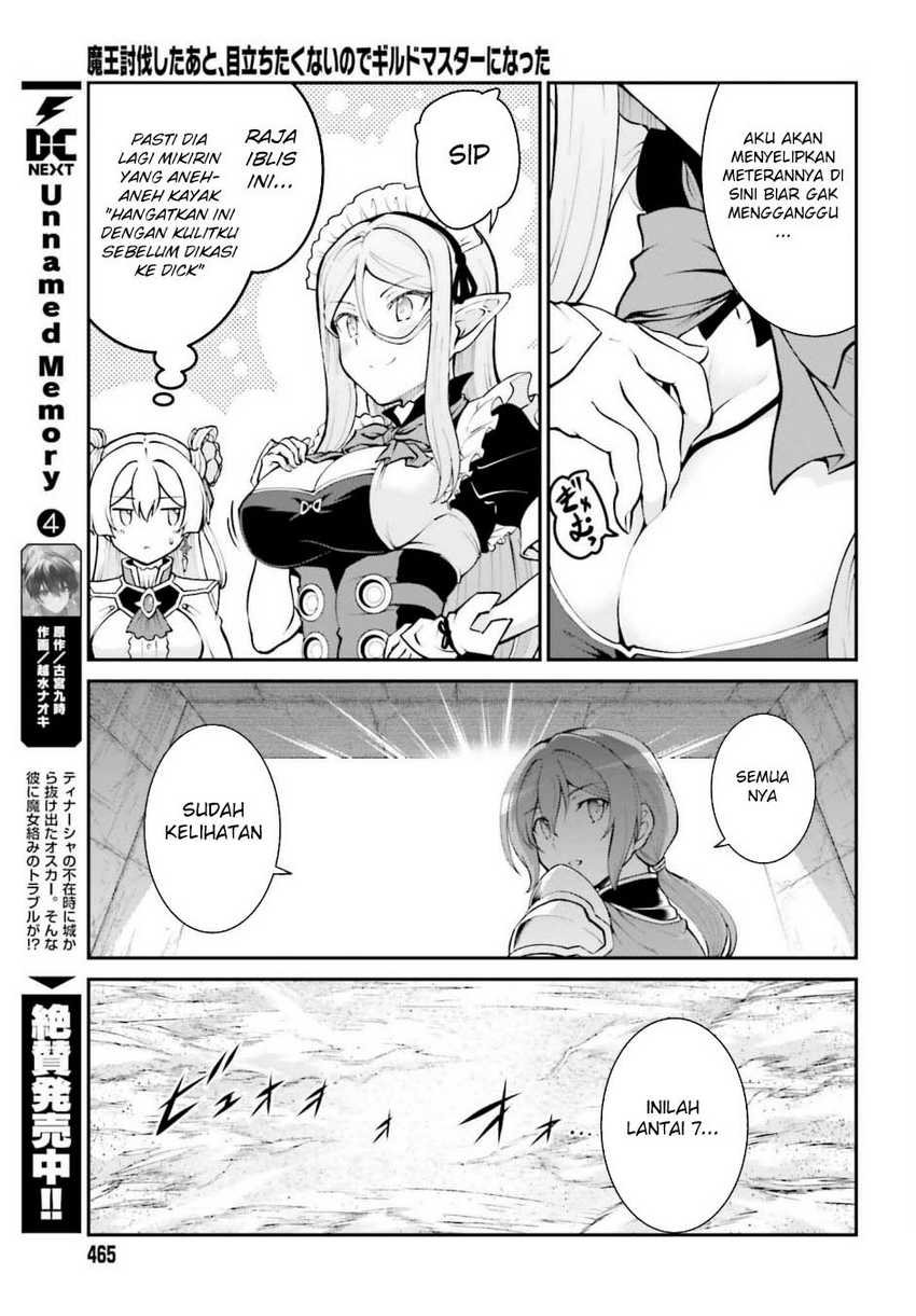 Maou Toubatsu Shita Ato, Medachitakunai node Guild Master ni Natta Chapter 40 Gambar 9