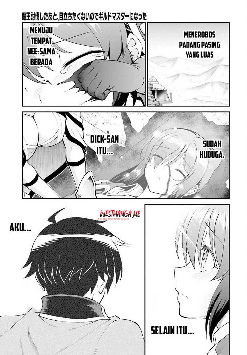 Maou Toubatsu Shita Ato, Medachitakunai node Guild Master ni Natta Chapter 43 Gambar 11