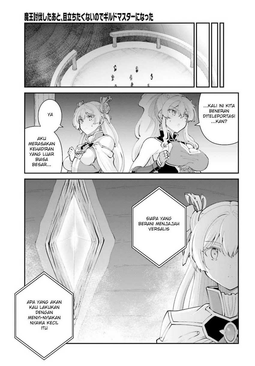 Maou Toubatsu Shita Ato, Medachitakunai node Guild Master ni Natta Chapter 54 Gambar 17