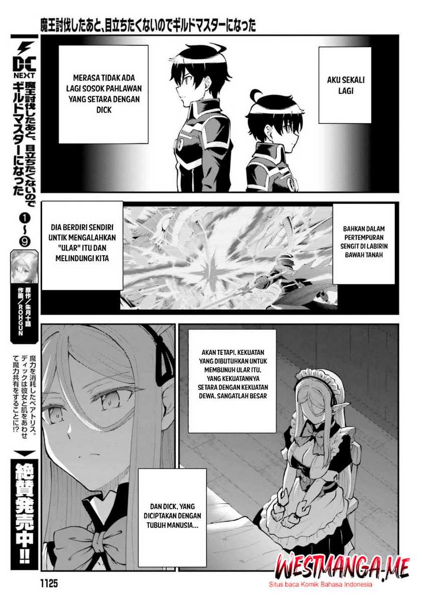 Maou Toubatsu Shita Ato, Medachitakunai node Guild Master ni Natta Chapter 58 Gambar 24