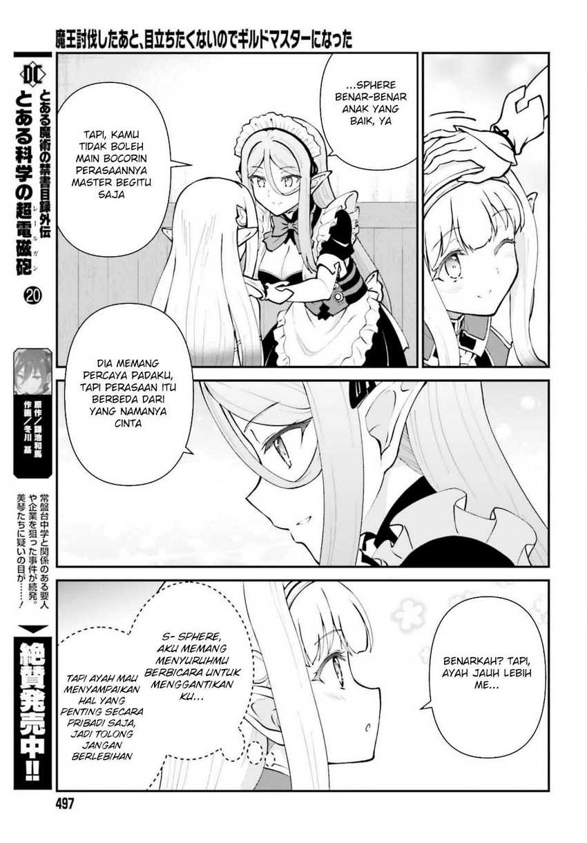 Maou Toubatsu Shita Ato, Medachitakunai node Guild Master ni Natta Chapter 65 Gambar 11