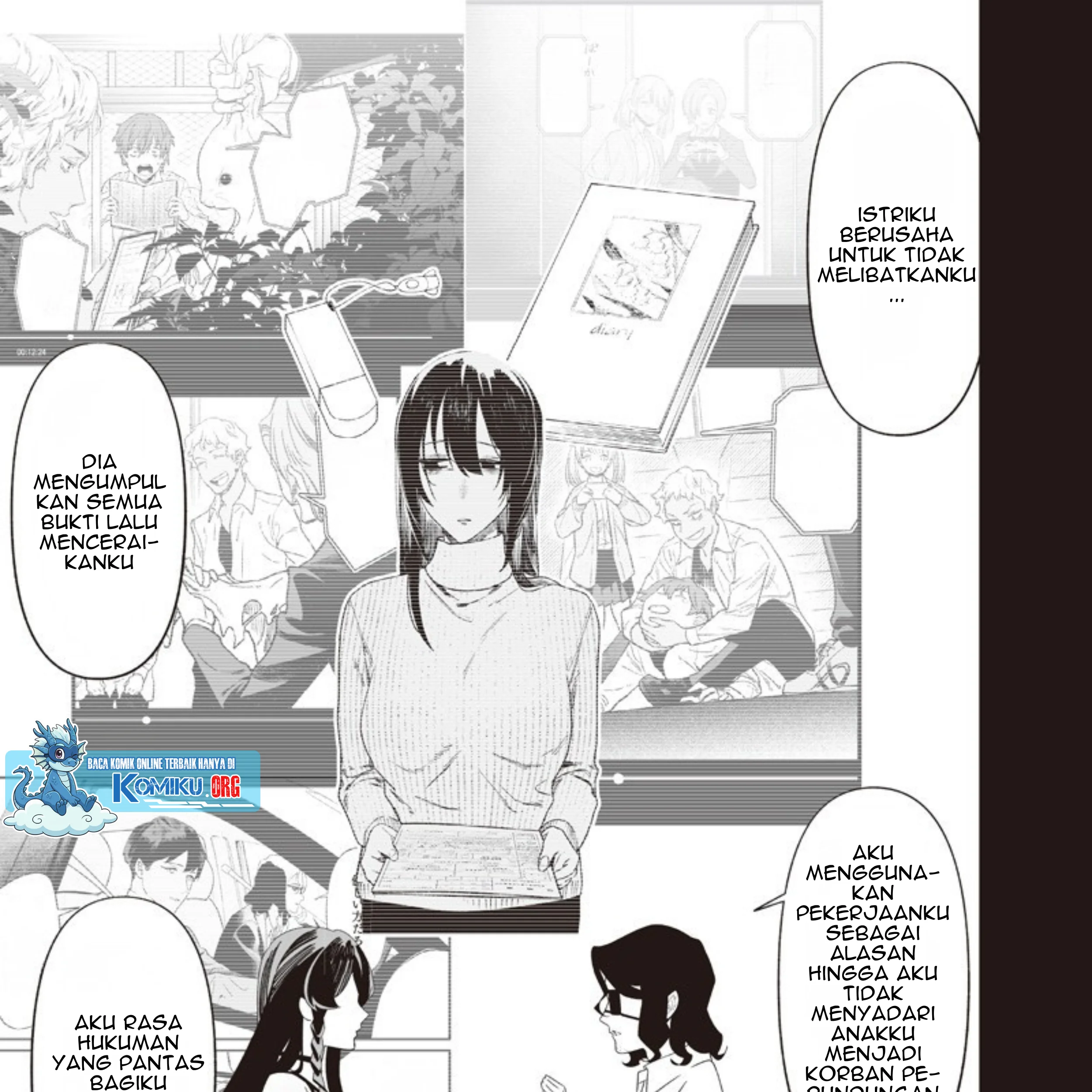 Maria no Danzai Chapter 55 Gambar 14