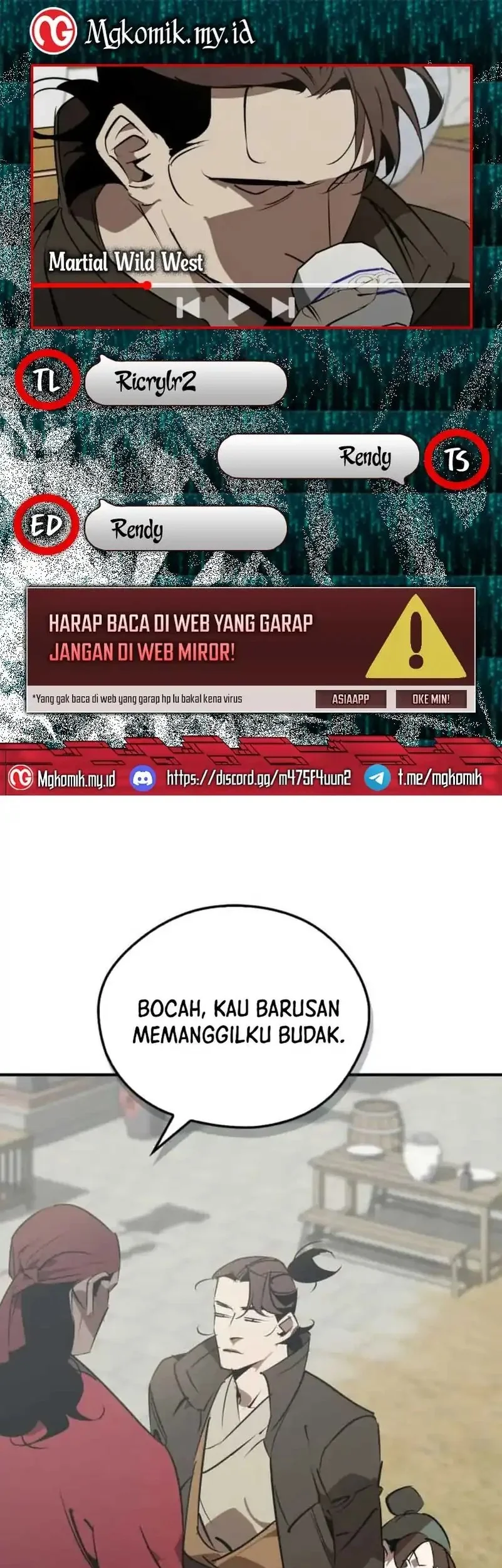 Komik Martial Wild West Chapter 101 gambar nomor 1