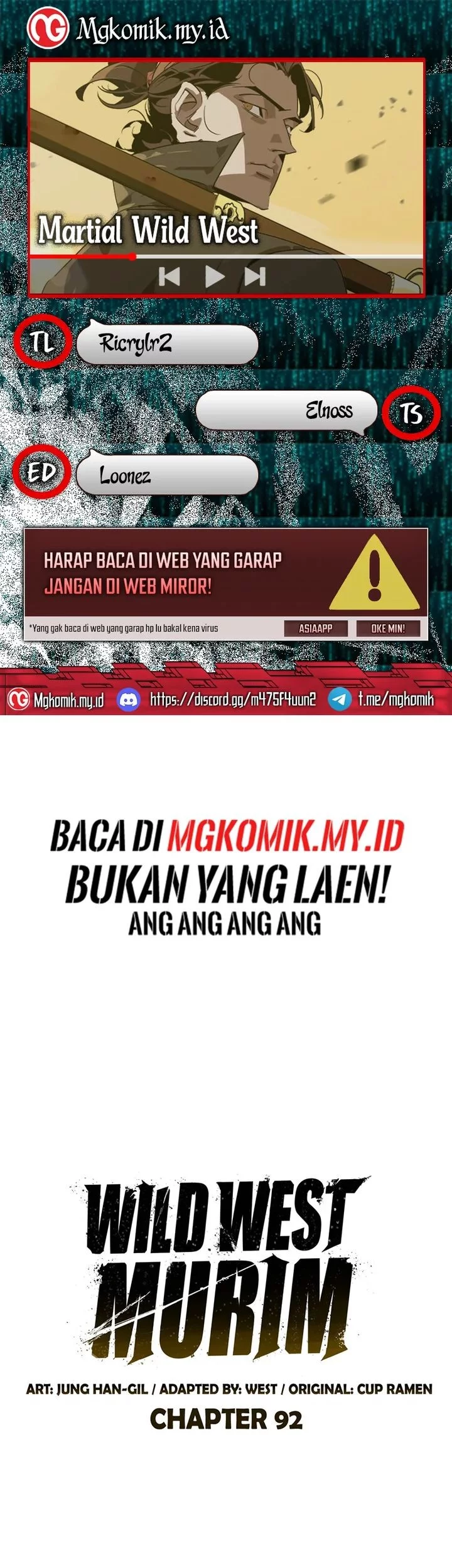 Komik Martial Wild West Chapter 92 gambar nomor 1