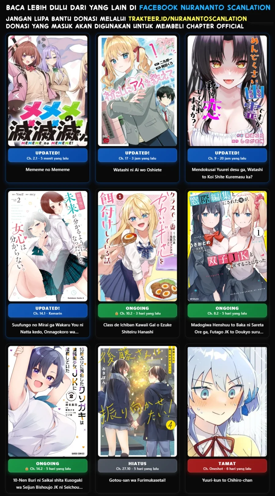 Mememe no Mememe Chapter 2.1 Gambar 18