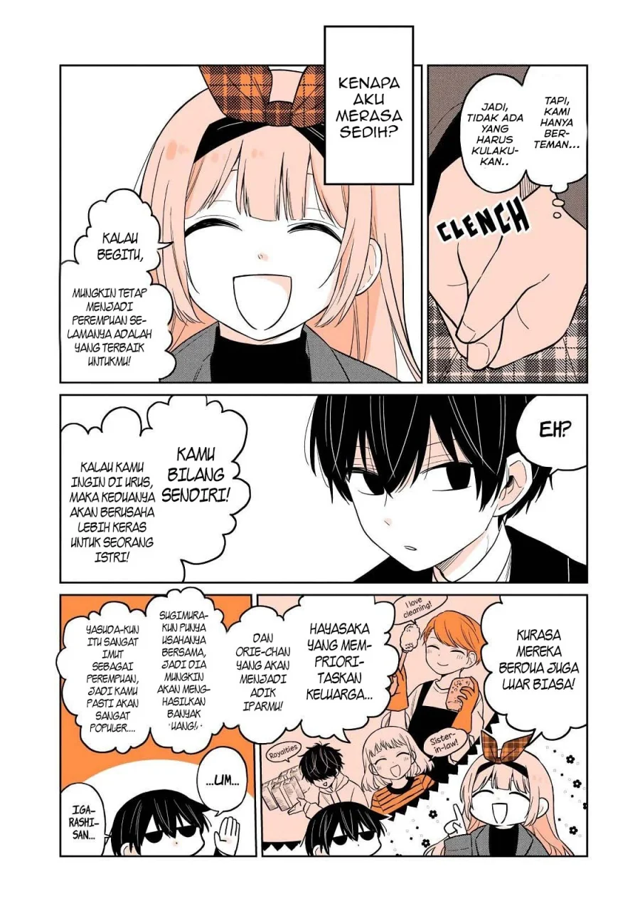 Mendoku Sagari Danshi Koukousei ga Asa Okitara Onnanoko ni Natteita Hanashi Chapter 20 Gambar 14