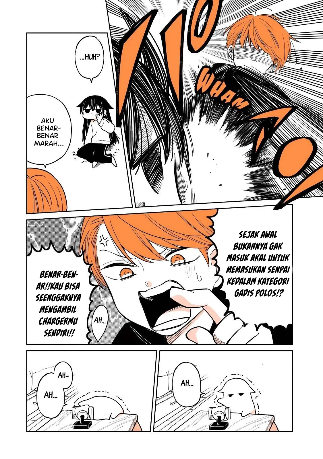 Mendoku Sagari Danshi Koukousei ga Asa Okitara Onnanoko ni Natteita Hanashi Chapter 21 Gambar 11