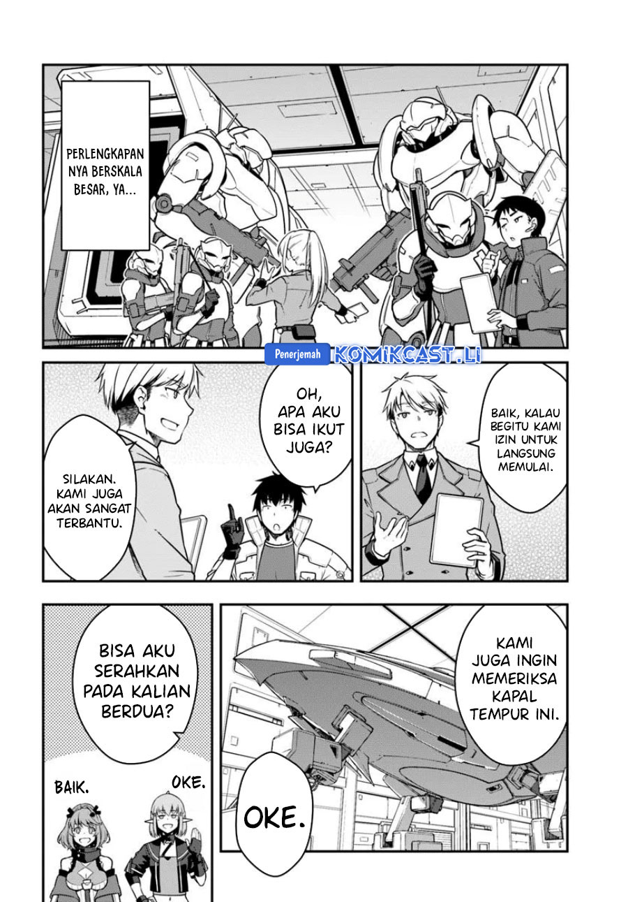 Mezametara Saikyou Soubi to Uchuusen-mochi datta no de Chapter 49.1 Gambar 4