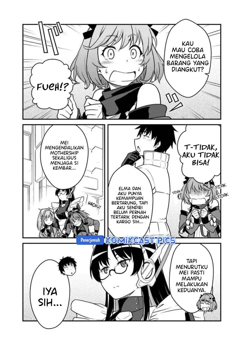 Mezametara Saikyou Soubi to Uchuusen-mochi datta no de Chapter 50.1 Gambar 7