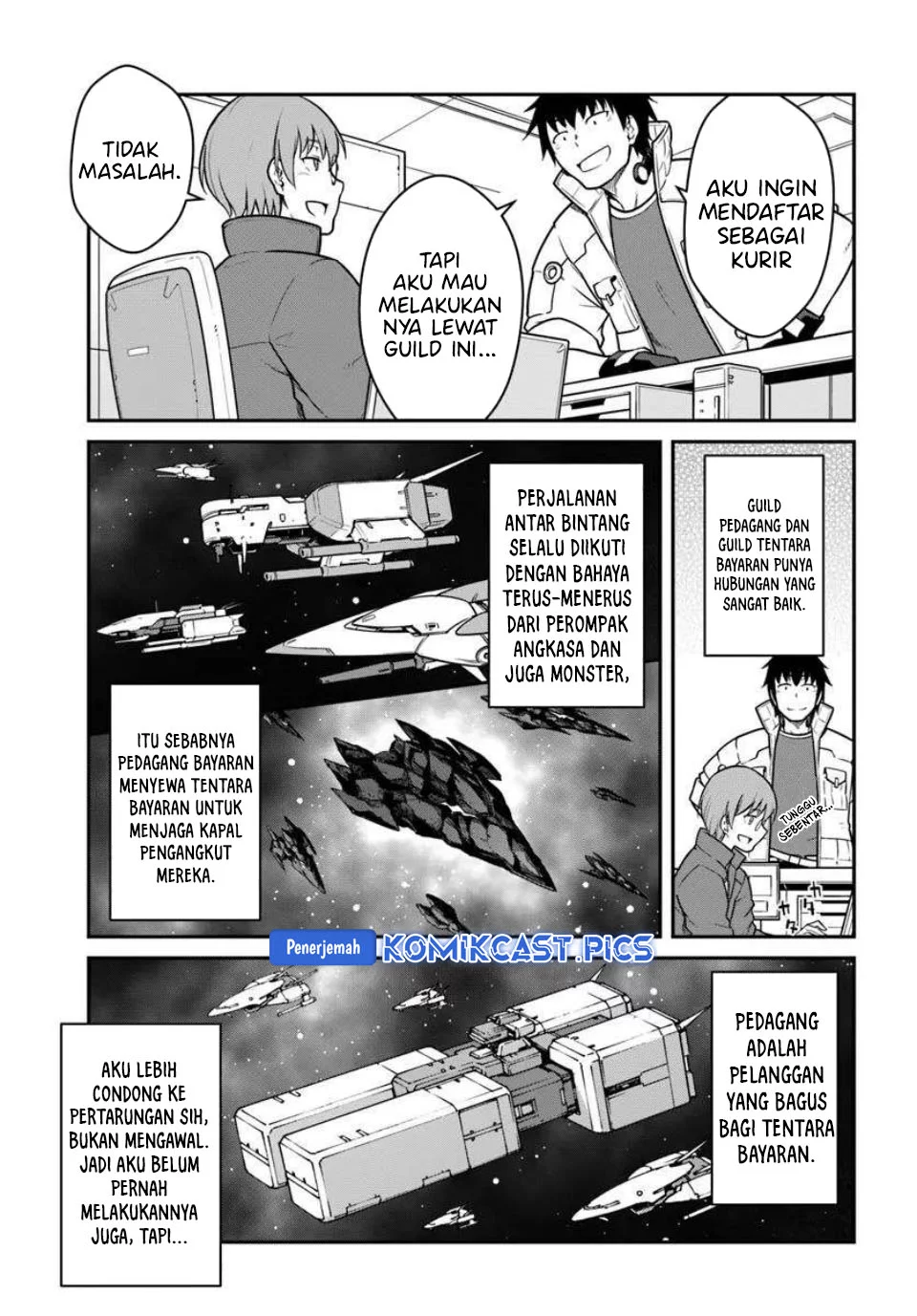 Mezametara Saikyou Soubi to Uchuusen-mochi datta no de Chapter 50.1 Gambar 3