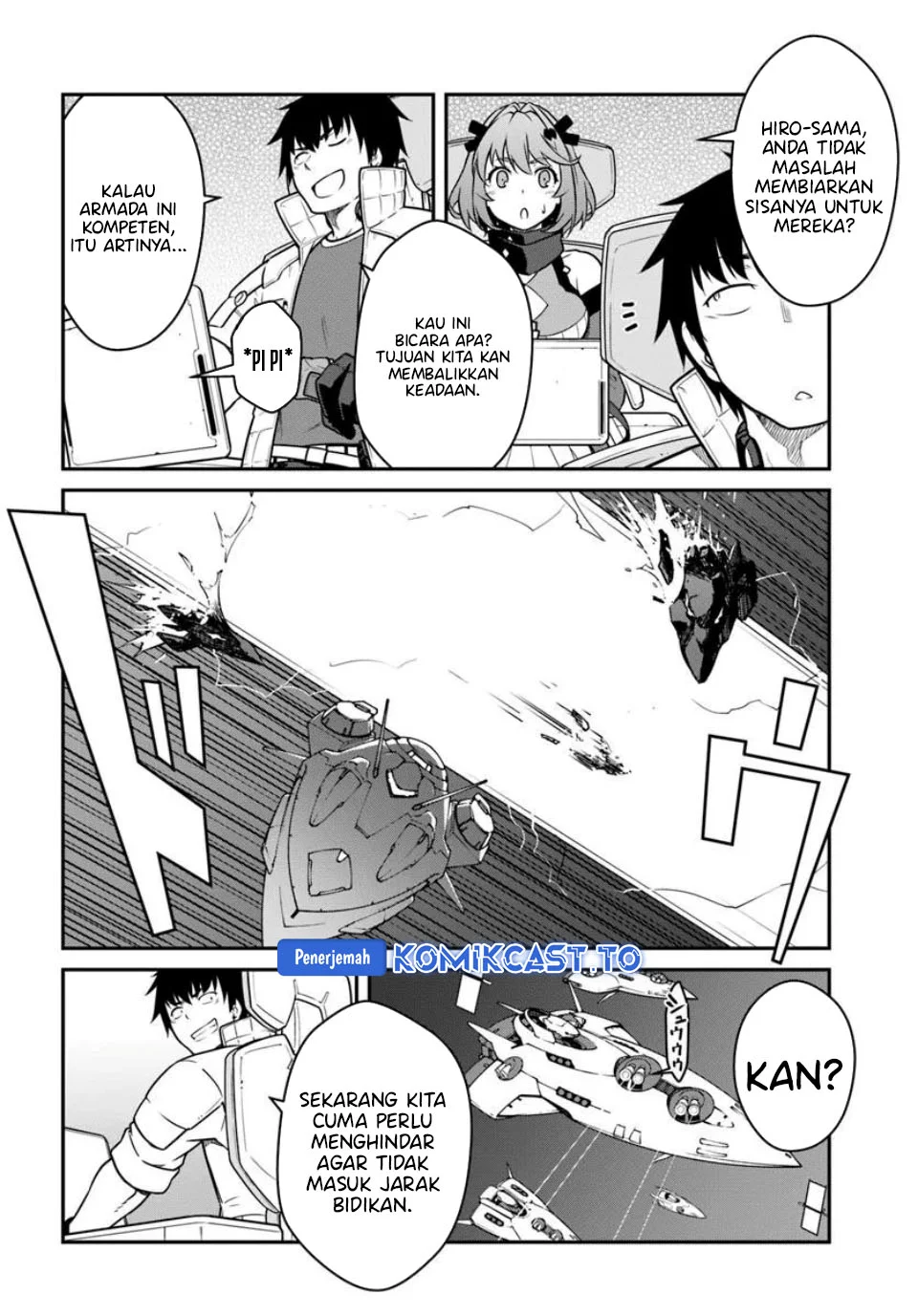 Mezametara Saikyou Soubi to Uchuusen-mochi datta no de Chapter 51.1 Gambar 12