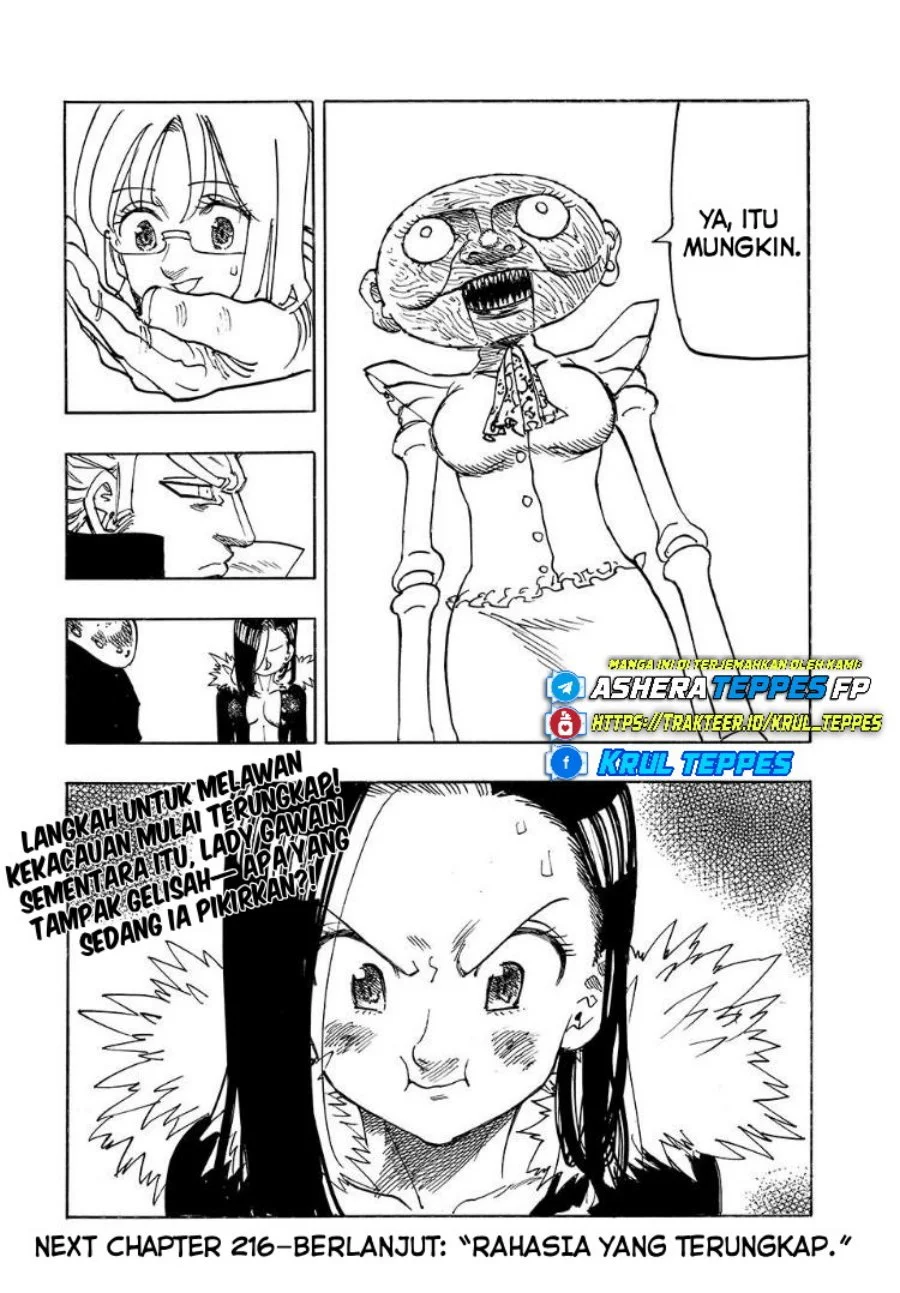 Mokushiroku no Yonkishi Chapter 215 Gambar 21