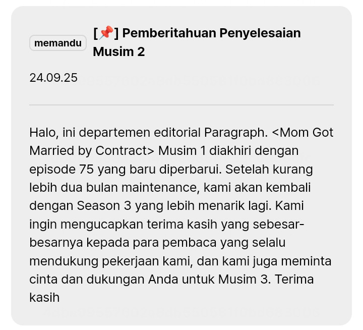 Mother’s Contract Marriage Chapter 75 Gambar 97